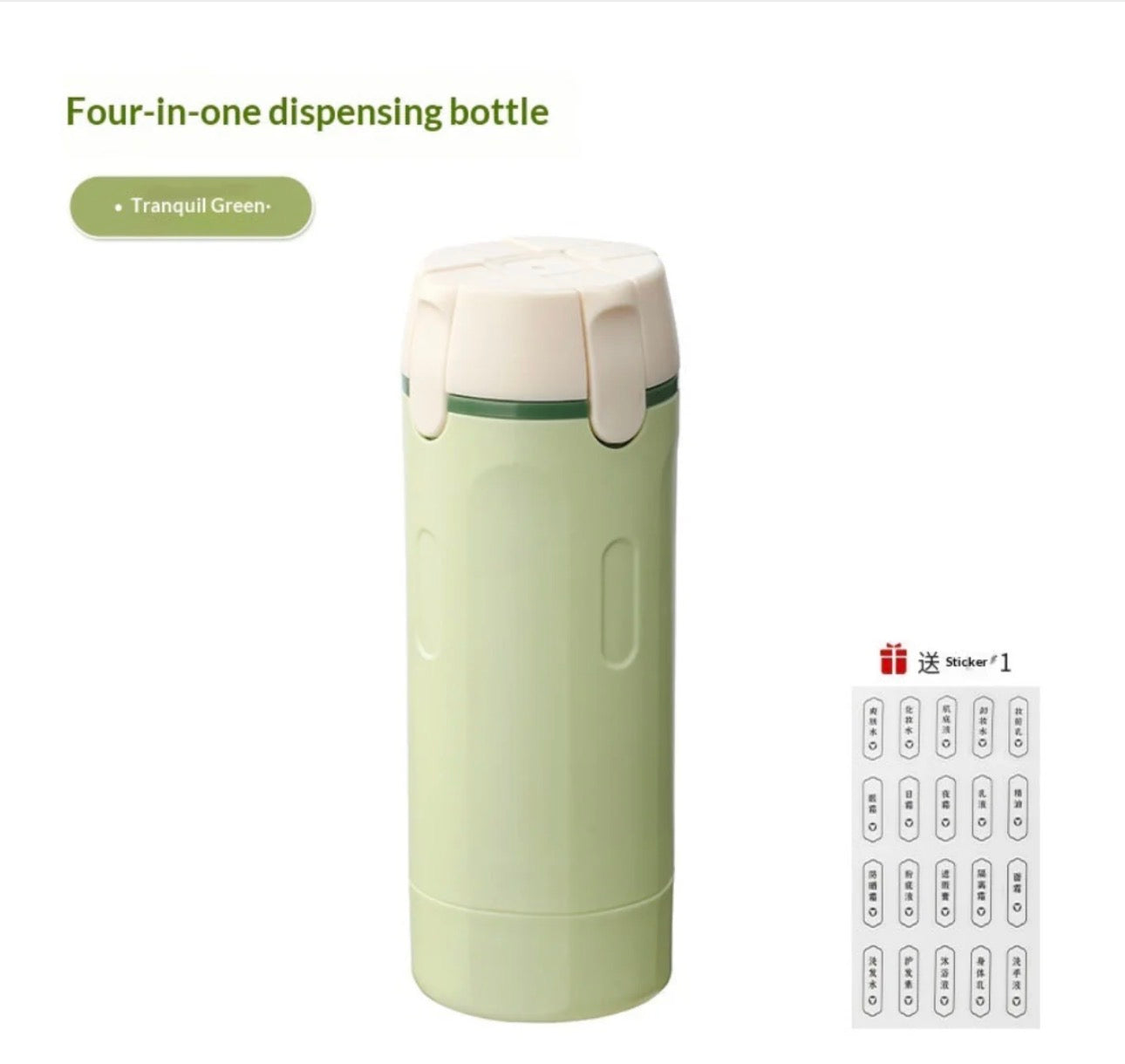 Luxeport - 4 in 1 Travel Bottle