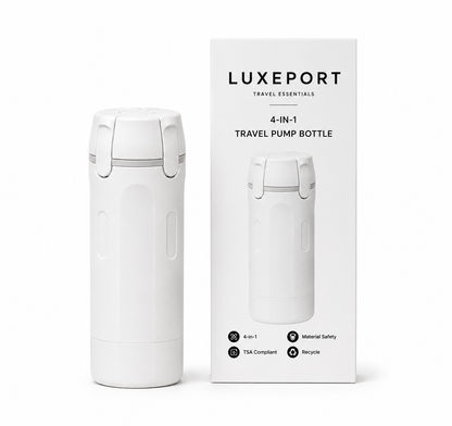 Luxeport - 4 in 1 Travel Bottle