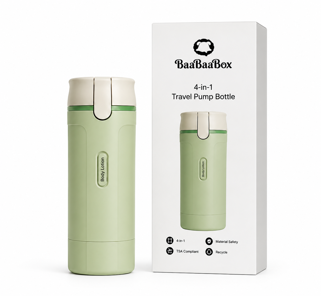 Luxeport - 4 in 1 Travel Bottle